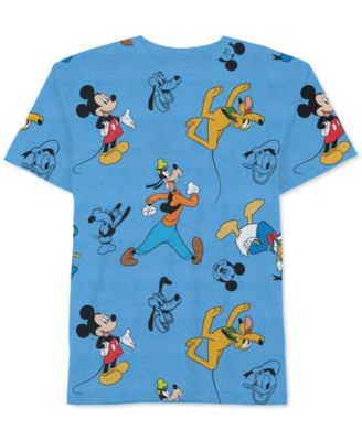 Little Boys Mickey Mouse Printed T-Shirt