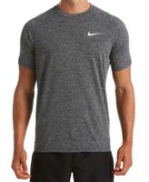 Men's Hydroguard Dri-FIT Stretch UPF 40+ Heather Rash Guard