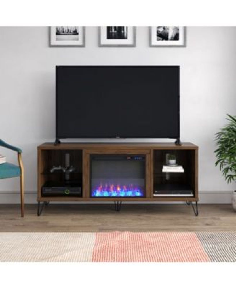 Novogratz Concord Fireplace Tv Stand For Tvs Up To 70"