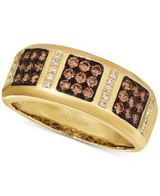 Chocolatier® Men's Diamond Band (5/8 ct. t.w.) 14k Gold