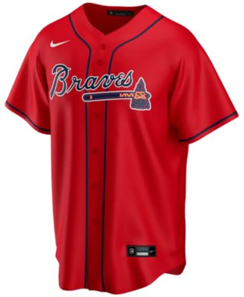 Nike MLB Atlanta Braves Official Replica Jersey City Connect Blue/White