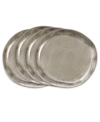 Aluminum Charger Plates Set of 4