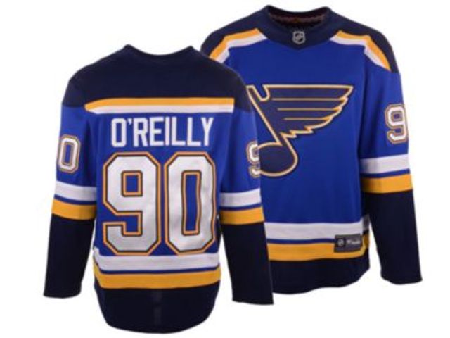 Men's Fanatics Branded Ryan O'Reilly Royal St. Louis Blues Home Premier Breakaway Player Jersey