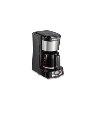 5 Cup Compact Coffee Maker with Programmable Clock