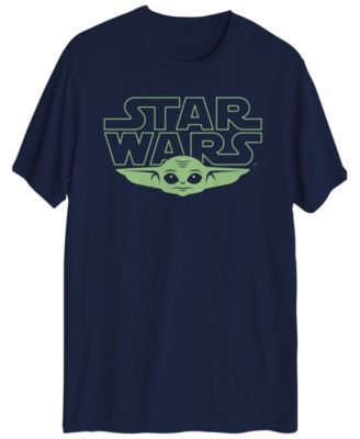 Men's Star Wars The Child Yoda Head Graphic T-shirt
