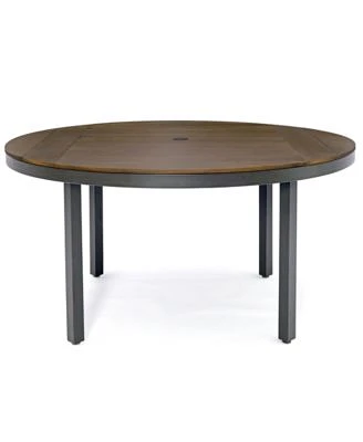 Stockholm Aluminum 60" Round Outdoor Dining Table, Created for Macy's