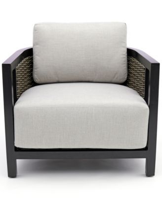 Deco Outdoor Club Chair with Sunbrella® Cushions, Created for Macy's