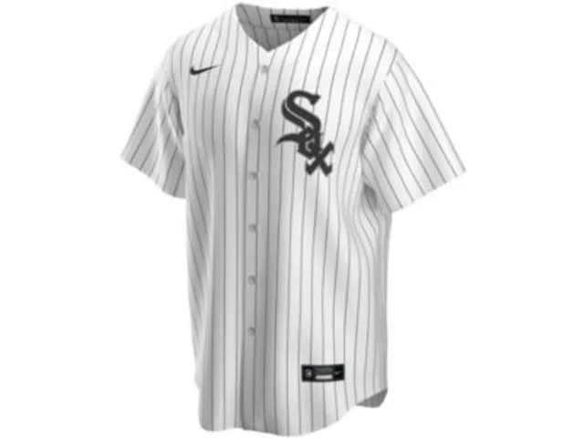 Nike Youth Eloy Jimenez Chicago White Sox White Home Replica Jersey