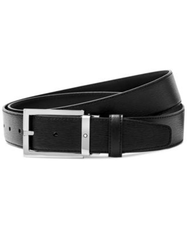 Tommy Hilfiger Men's Loop Harness Tonal Stitch Leather Belt