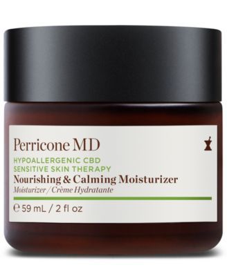 Hypoallergenic CBD Sensitive Skin Therapy Nourishing & Calming Moisturizer, 2-oz.