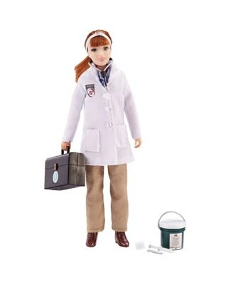 Traditional Veterinarian with Vet Kit - 8" Toy Figure