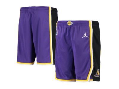 Nike Men's Los Angeles Lakers Icon Swingman Shorts - Macy's