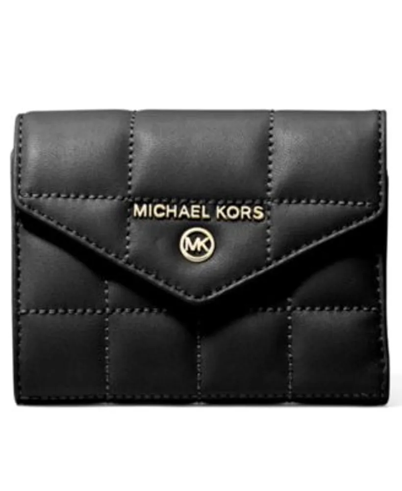 Michael Kors Jet Set Charm Leather Envelope Trifold Wallet
