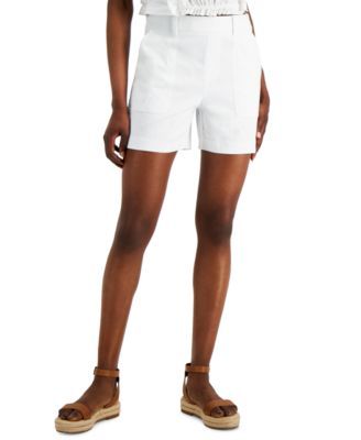 Women's High Rise Pull-On Shorts, Created for Macy's