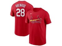 Nike St. Louis Cardinals Men's Swoosh Wordmark T-Shirt