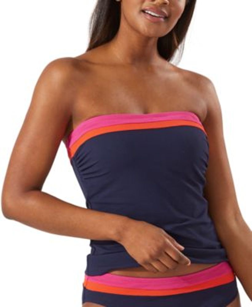 macys strapless tankini