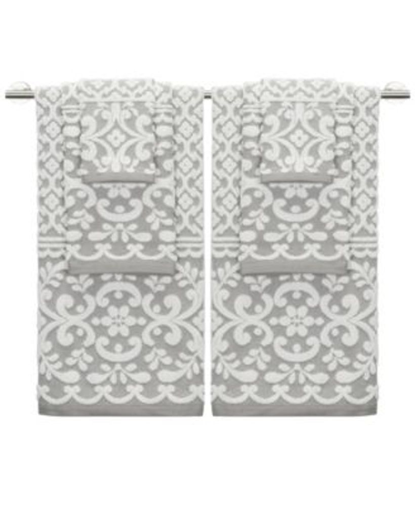 Caro Home Emma 6 Piece Towel Set - Macy's