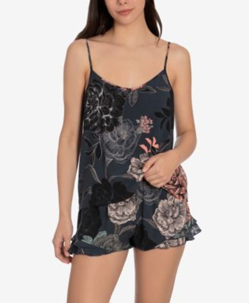 Midnight Bakery Women's Malia Cordoba Floret Cami-Tap Set | Foxvalley Mall