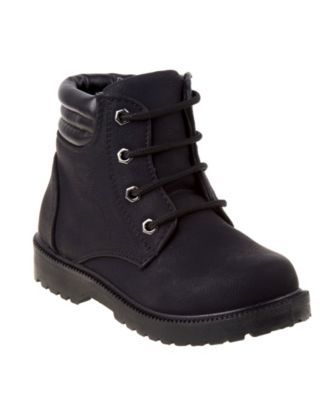 Girls Lace-Up Casual Boots