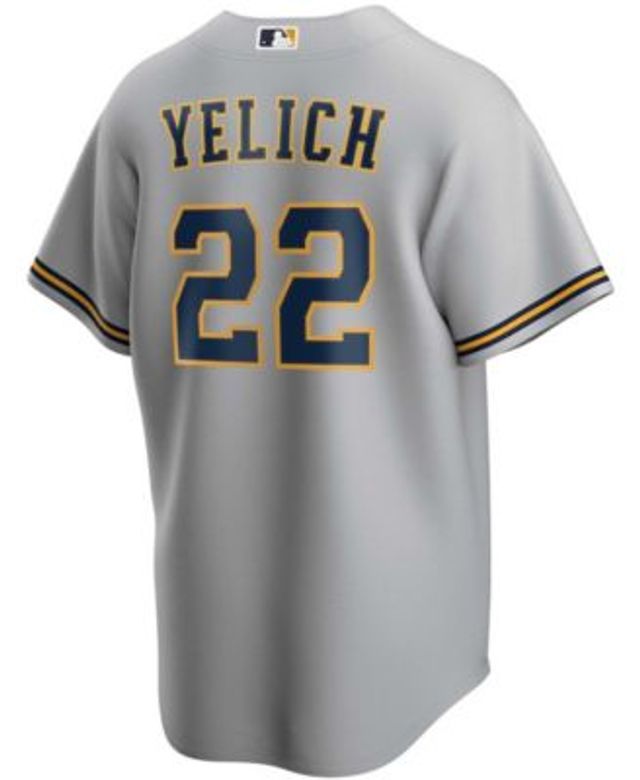 Women's Nike Christian Yelich Powder Blue Milwaukee Brewers 2022 City  Connect Replica Player Jersey