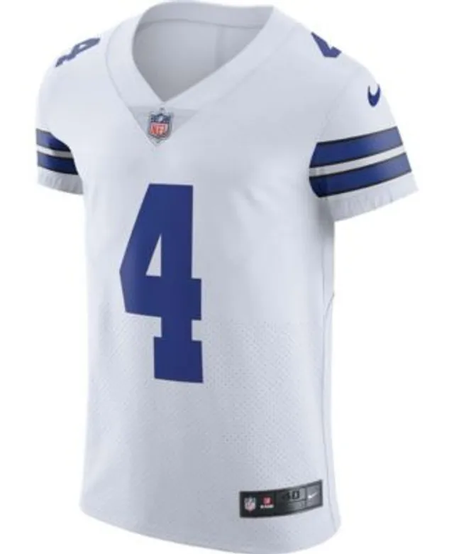 Men's Nike Dak Prescott Silver Dallas Cowboys Inverted Legend Jersey