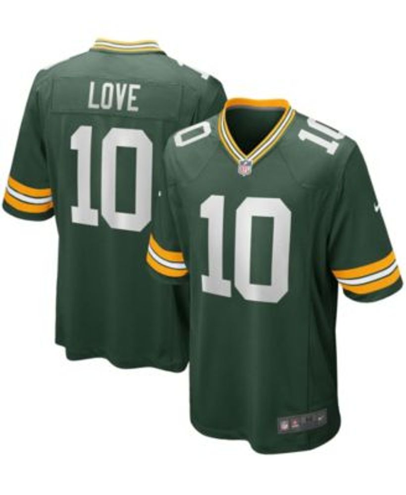 Nike Men's Jordan Love Green Green Bay Packers Game Jersey