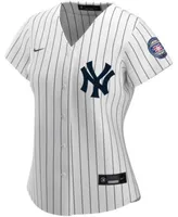 Men's New York Yankees Derek Jeter Nike White/Navy Home Replica Player Name  Jersey