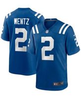 Washington Commanders Nike Road Game Jersey - White - Carson Wentz - Mens