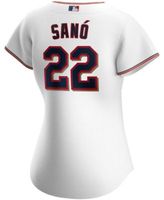 Women's Minnesota Twins Nike White Home Replica Team Logo Jersey