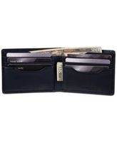 Men's Saffiano Slimfold Wallet with Key Fob