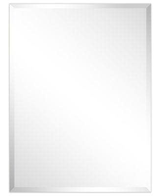 Frameless Beveled Prism Mirror Panels - 30" x 40"