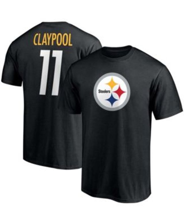 Lids Chase Claypool Pittsburgh Steelers Fanatics Branded Player Icon Name &  Number T-Shirt - Black