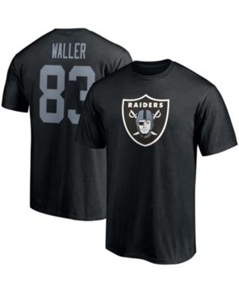 Men's Nike Darren Waller Black Las Vegas Raiders Name & Number T-Shirt Size: Medium