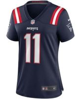 Men's Nike Julian Edelman Red New England Patriots Alternate Game