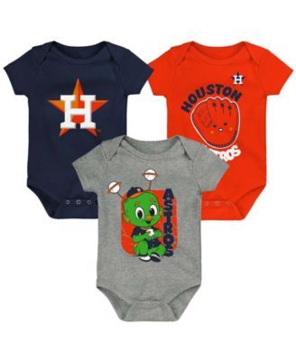 Newborn & Infant Houston Astros Change Up 3-Pack Bodysuit Set