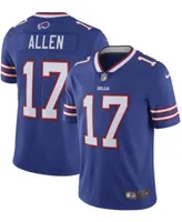 Men's Buffalo Bills Josh Allen Nike Red Color Rush Vapor Limited