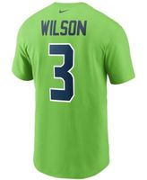 Men's Nike Russell Wilson White Denver Broncos Player Name & Number T-Shirt