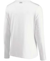 Wear by Erin Andrews Women's White Pittsburgh Steelers Repeat Tri-Blend Long Sleeve T-Shirt - White