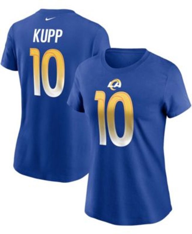 Men's Nike Cooper Kupp White Los Angeles Rams Super Bowl LVI Player Name & Number T-Shirt Size: Small