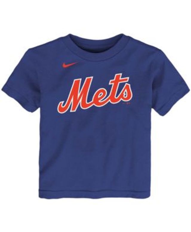 Men's Nike Jacob deGrom Royal New York Mets Name & Number T-Shirt