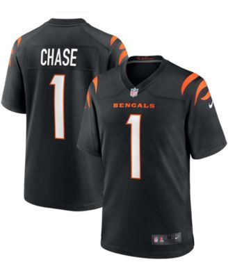 Nike Men's Nike Daxton Hill Black Cincinnati Bengals Player Game Jersey