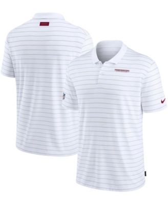 Men's San Francisco 49ers Nike Scarlet Sideline Victory Coaches Performance  Polo