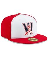 Washington Nationals New Era Alternate Authentic Collection On-Field 59FIFTY Fitted Hat - Navy/Red