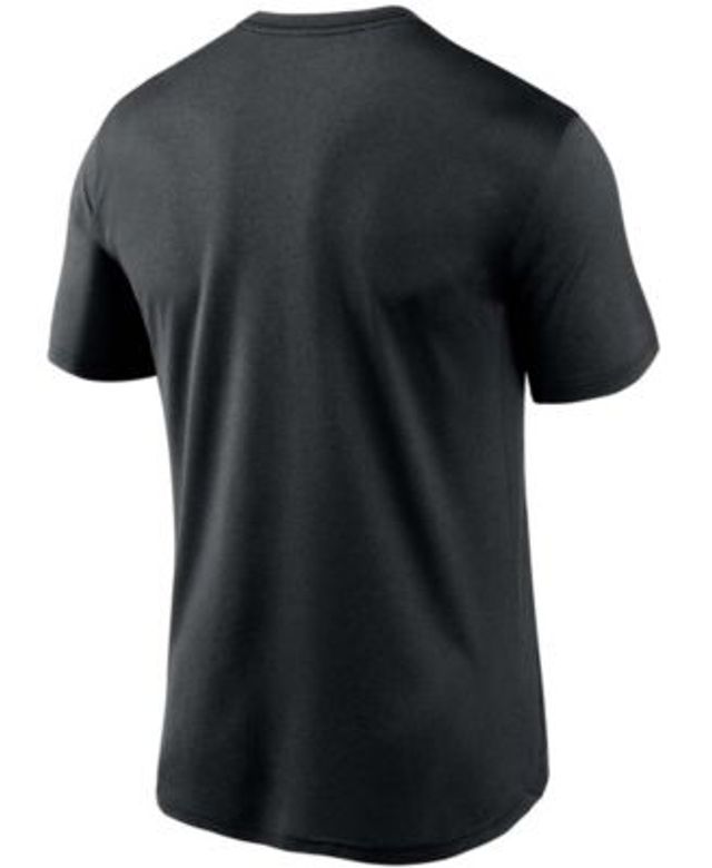 Men's Pittsburgh Pirates Nike Black Legend Primary Logo Performance T-Shirt