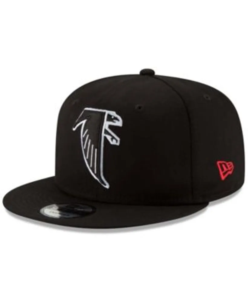 Men's Atlanta Falcons New Era Black Team Classic Throwback