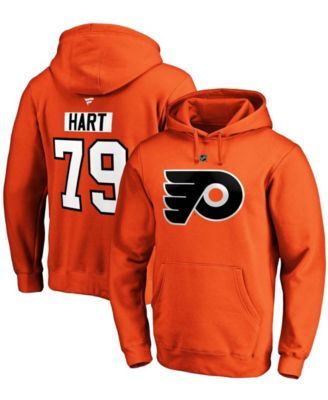 Men's Fanatics Branded Carter Hart Black Philadelphia Flyers Alternate Premier Breakaway Player Jersey