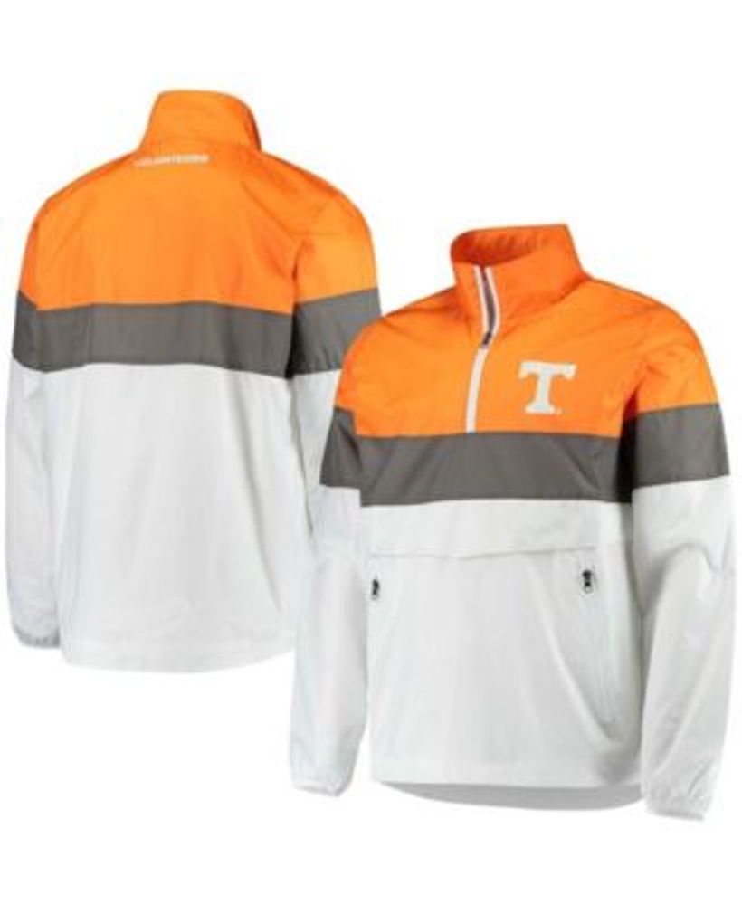 G-III Sports by Carl Banks Men's White Tennessee Volunteers No Huddle Half-Zip  Pullover Jacket | Dullest Town Center