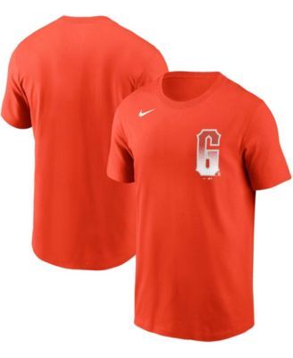 Men's San Francisco Giants Nike Orange Team T-Shirt