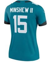 Youth Jacksonville Jaguars Gardner Minshew II Nike Teal Game Jersey