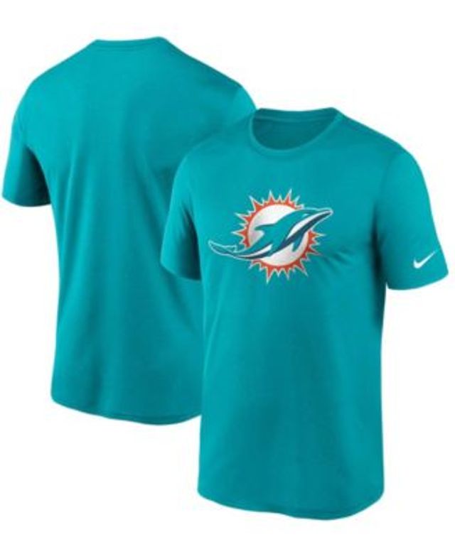 Men's Nike Aqua Miami Dolphins Logo Essential Legend Performance T